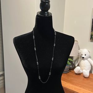 Necklace with sparkly detail